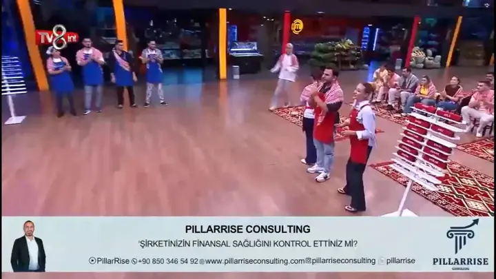 Televizyon programında şirketlerin finansal sağlığı üzerine